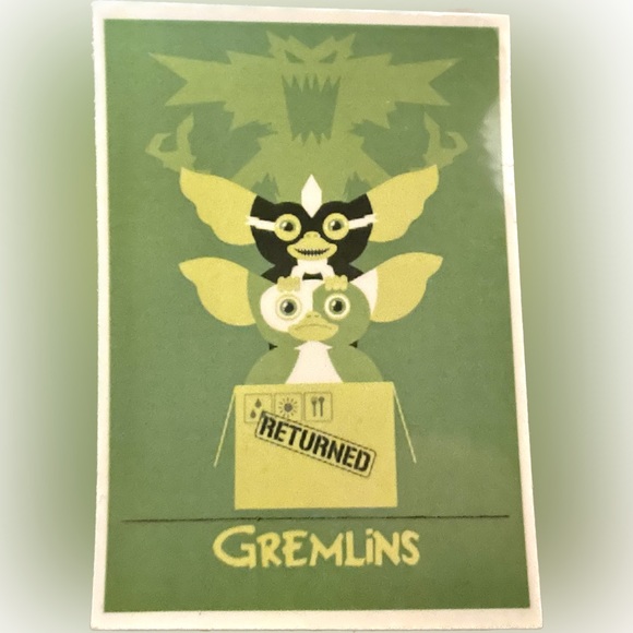 🆕NWOT Gremlins Mini Stickers Set - Picture 3 of 6